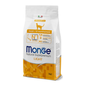 Monge - Natural Superpremium Adulto Light Tacchino 1,5 Kg