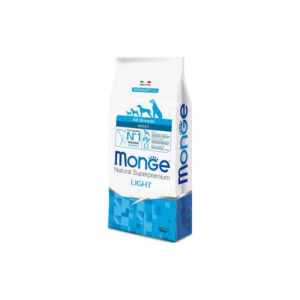 Monge - Natural Superpremium All Breeds Adult Light Salmone e Riso