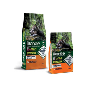 Monge - BWild Grain Free Puppy & Junior All Breeds con Anatra e Patate