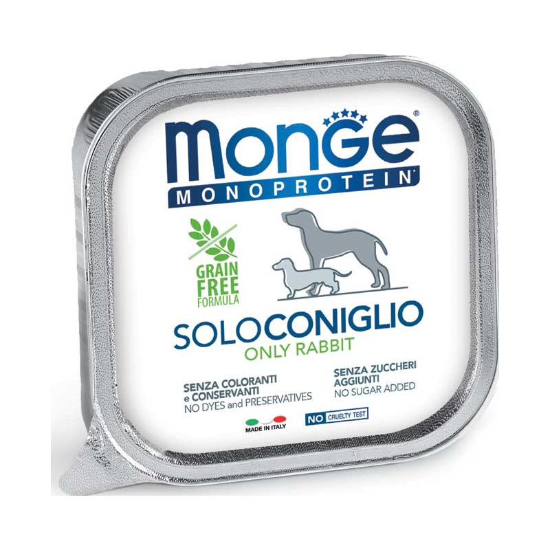 Monge - Natural Superpremium Monoproteico Solo Coniglio 150 g