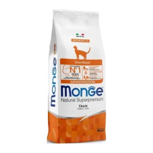 Monge - Natural Superpremium Sterilised Monoprotein con Anatra