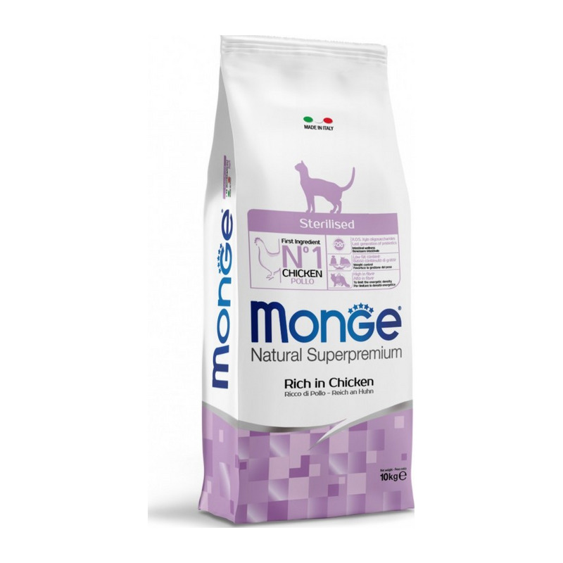 Monge - Natural Superpremium Sterilised Ricco di Pollo