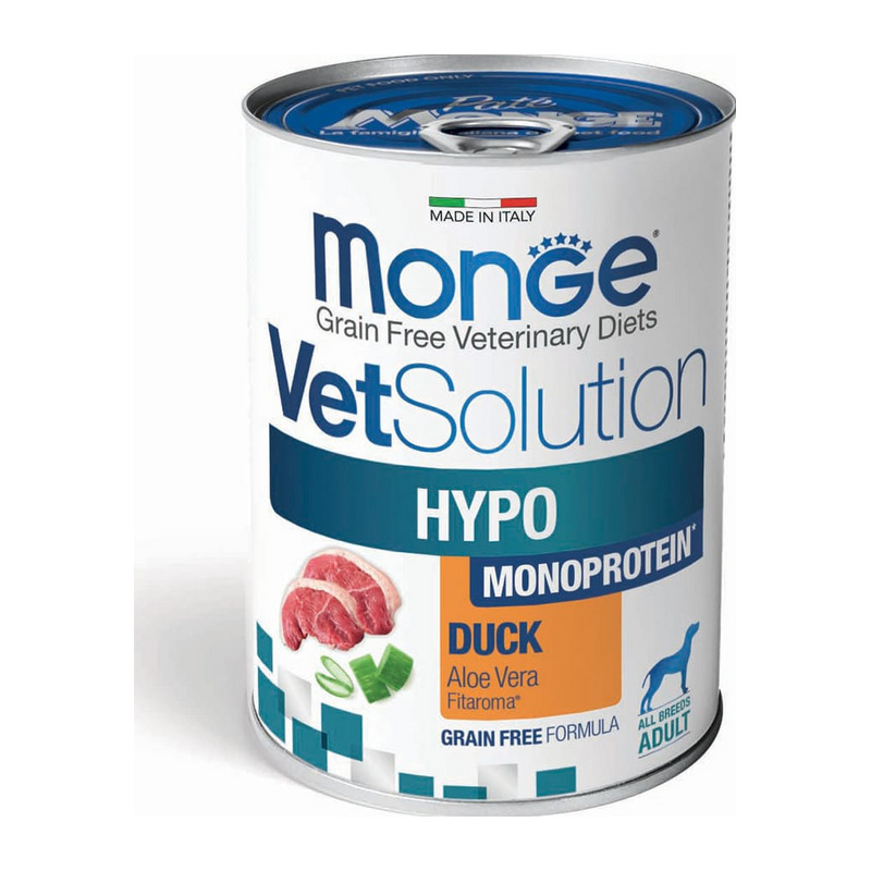 Monge - VetSolution Dog Hypo Monoprotein Anatra 400 g