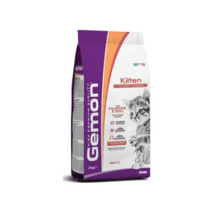 Gemon - Kitten con Salmone e Riso 2 Kg