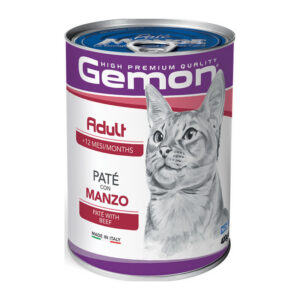 Gemon - Cat Adult Paté con Manzo 400 g