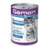 Gemon- Cat Sterilised Bocconcini con Tonno e Pesce Bianco 415 g