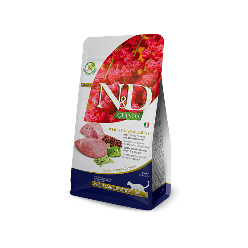 Farmina - Natural & Delicious Quinoa Weight Management Agnello Broccoli e Asparagi