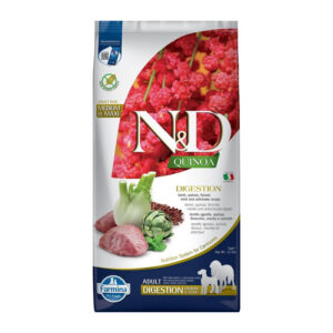 Farmina - Natural & Delicious Medium & Maxi Quinoa Digestion Agnello Grain Free