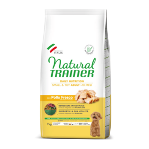 Trainer - Natural Adult Small & Toy con Pollo Fresco e Riso