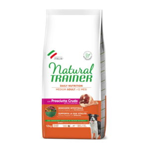 Trainer - Natural Adult Medium con Prosciutto Crudo e Riso