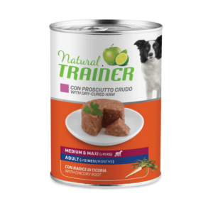 Trainer - Natural Adult Medium & Maxi con Prosciutto Crudo 400 g