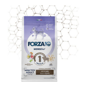 Forza10 - Mini e Toy Diet all’Agnello con Riso 1,5 Kg