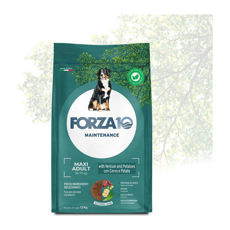 Forza10 - Dog Adult Maxi Maintenance Cervo e Patate 12 Kg