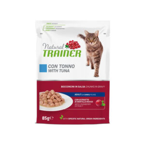 Trainer - Natural Adult con Tonno Bocconcini in Salsa 85 g