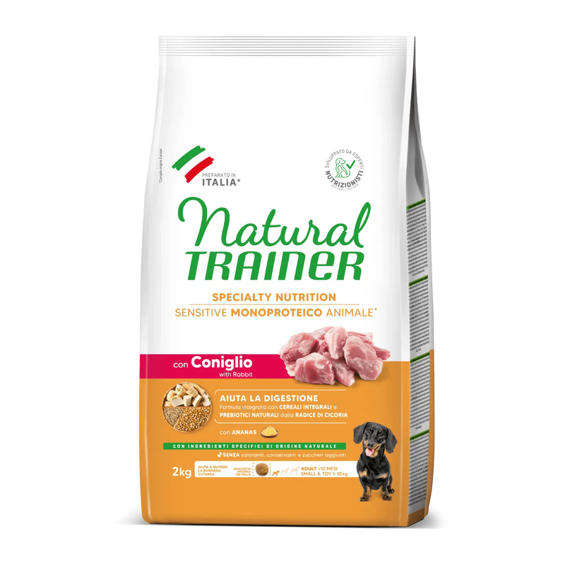 Trainer - Specialty Nutrition Sensitive Small&Toy Adult con Coniglio e Cereali