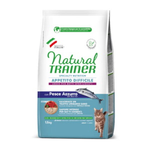 Trainer - Natural Cat Appetito Difficile con Pesce Azzurro 1,5 Kg
