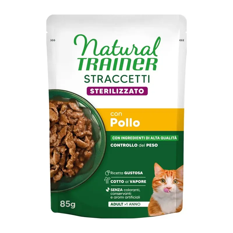 Trainer - Natural Adult Sterilizzato Straccetti di Pollo 85 g