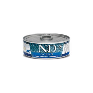 Farmina - Natural & Delicious Ocean con Tonno, Sardina e Gamberetto 70 g