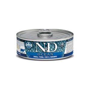 Farmina - Natural & Delicious Ocean con Tonno, Calamaro e Gamberetto 70 g