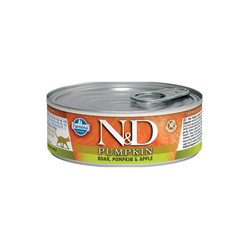 Farmina - Natural & Delicious Pumpkin con Cinghiale, Zucca e Mela 70 g