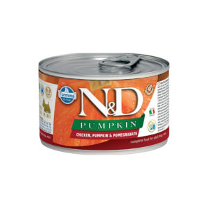 Farmina - Natural & Delicious Pumpkin Mini con Pollo, Zucca e Melograno 140 g