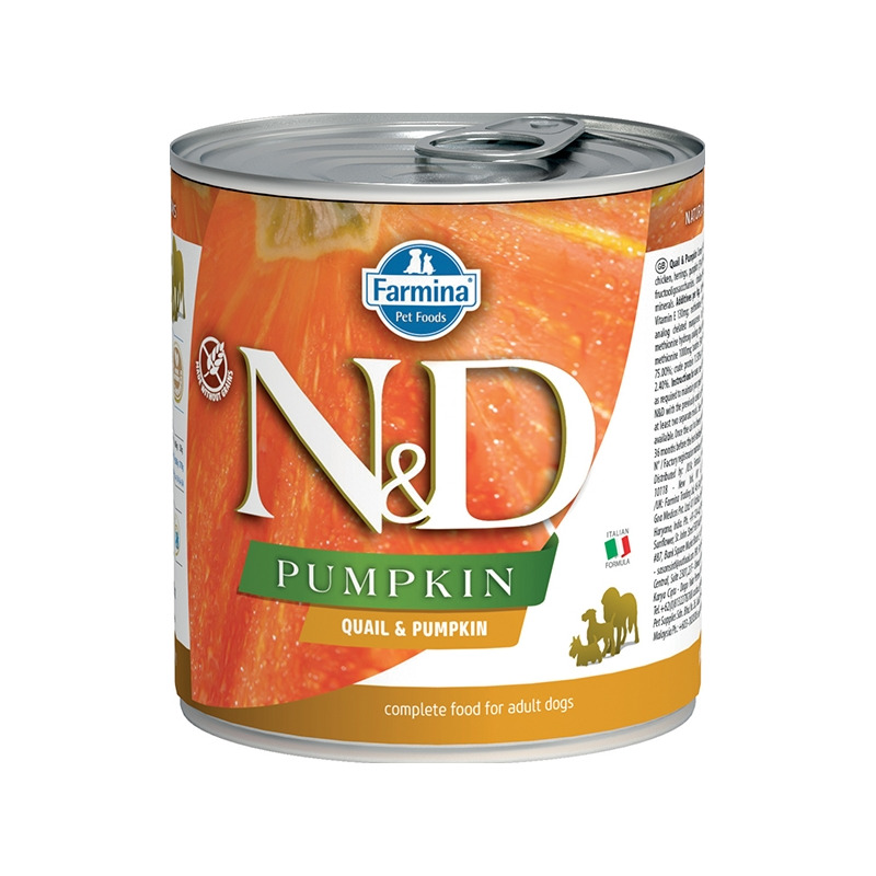 Farmina - Natural & Delicious Pumpkin con Quaglia e Zucca 285 g