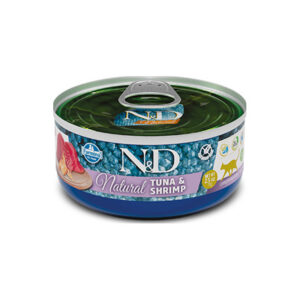Farmina - Natural & Delicious Natural Tonno & Gamberetti 70 g