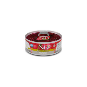 Farmina - Natural & Delicious Cat Quinoa Neutered Maiale 80 g