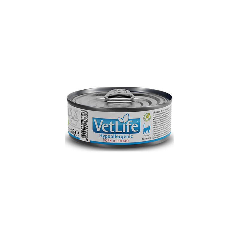 Farmina - Vet Life Hypoallergenic Cat Maiale e Patate 85 g