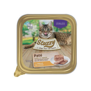 Mister Stuzzy Cat - Patè con Pollo Sterilized 100 g