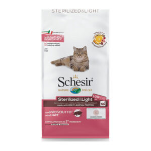 Schesir Gatto - Dry Line Sterilized & Light con Prosciutto