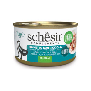 Schesir Gatto - Complements Filetti di Tonnetto con Ricciola in Gelatina 70 g