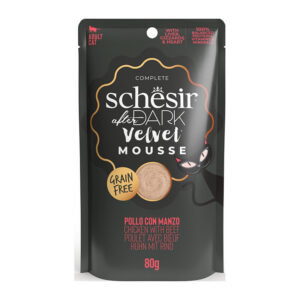 Schesir - After Dark Mousse di Pollo e Manzo 80 g