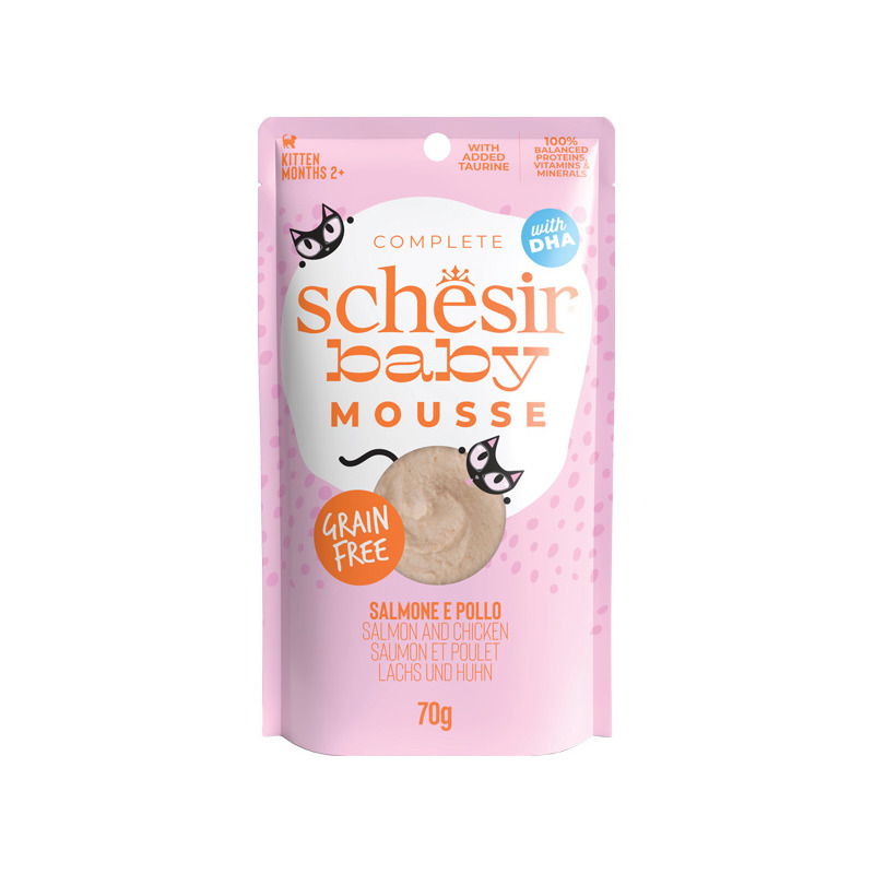 Schesir - Baby Mousse Salmone e Pollo 70 g