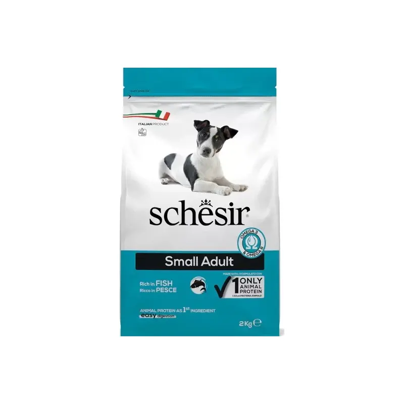 Schesir Cane Small Adult Mantenimento Ricco in Pesce