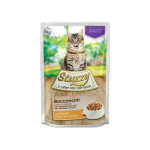 Stuzzy Cat - Bocconcini Sterilized con Pollo 85 g