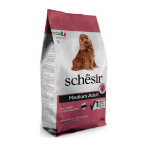 Schesir Cane Medium Adult Mantenimento con Prosciutto