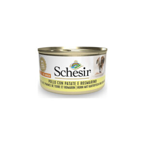 Schesir Cane Pollo con Patate e Rosmarino Petite Cuisine 85 g