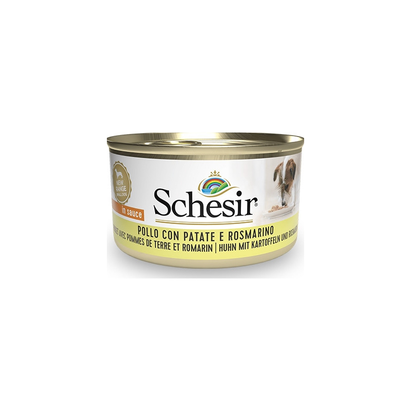 Schesir Cane Pollo con Patate e Rosmarino Petite Cuisine 85 g