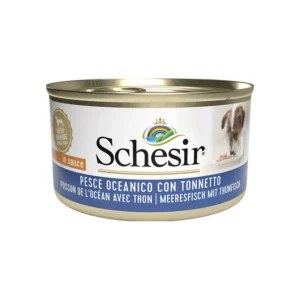 Schesir Cane Pesce Oceanico con Tonnetto Petite Cuisine  85 g