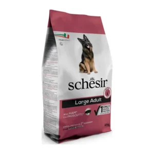 Schesir cane Large Adult Mantenimento con Prosciutto 12 kg