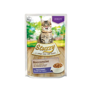 Stuzzy Cat - Bocconcini Sterilized con Tacchino 85 g