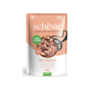Schesir - Complete Nutrition Tonnetto e Salmone in Gelatina 85 g