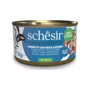 Schesir - Complete Nutrition Tonnetto Con Pesce Azzurro in Gelatina 85 g