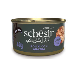 Schesir - After Dark Filetti di Pollo e Anatra in Brodo 80 g