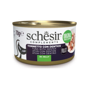 Schesir Gatto - Complements Filetti di Tonnetto con Dentice in Gelatina 70 g