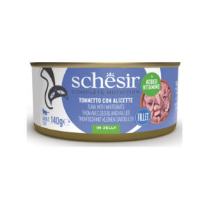 Schesir Gatto - Tonnetto Con Alicette in Gelatina 140 g