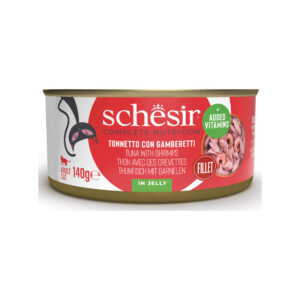 Schesir Gatto - Complete Nutrition Tonnetto Con Gamberetti in Gelatina