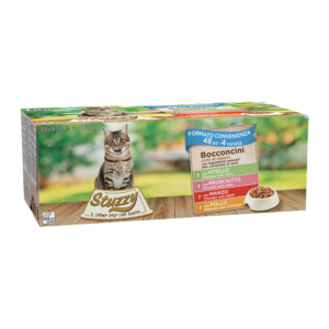 Multipack Bocconcini con Pollo, con Vitello, con Prosciutto, con Manzo 48x85g