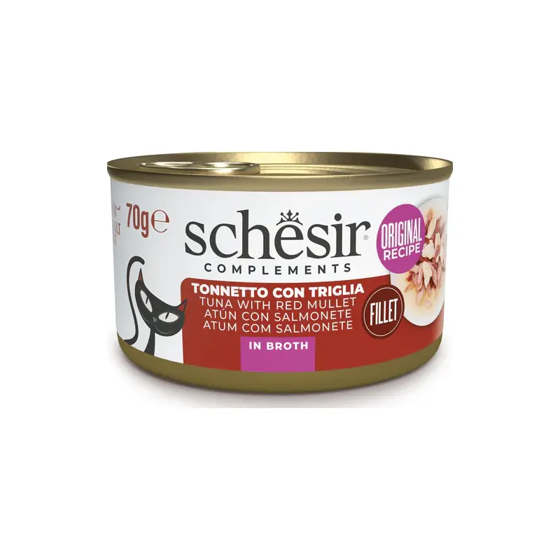 Schesir Gatto - Complements Tonnetto con Triglia in Brodo 70 g